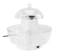 aqxreight Machine à Pop-corn Automatique pour un Usage Domestique Popper à Huile Chaude Rapide de 1 200 W avec Bols Amovibles, Conception Compacte pour un Rangement Facile, pour les Soirées Cinéma