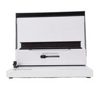 aqxreight Machine à Reliure Spirale Professionnelle pour Documents, Perforatrice 34 Trous, capacité de 140 Feuilles, Taille du Dos Comprenant 12 Bobines et 50 Couvertures pour Bureau, école et Usage