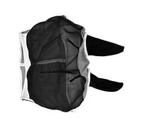 aqxreight Masque de Cheval Respirant Universel Réglable élastique Anti-moustiques Anti-Mouches Protecteur de Couverture Vert L 80x114x45cm / 31.5x44.9x17.7in Vue Gardant Obstruer la Plus Petite