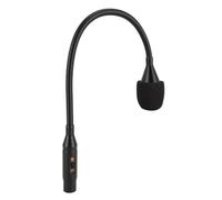 aqxreight Microphone à Col de Cygne à Bobine Mobile, Tuyau Métallique, Microphone DJ à Col de Cygne, Micro DJ Professionnel XLR pour Réponse en Fréquence de Scène, à de CygneGooseneck MicXLR Gooseneck