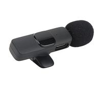 aqxreight Microphone Lavalier K9 pour 2, Micro à Clipser avec Réduction du Bruit, Batterie 5H, Portée 20 M, Appairage Automatique pour Smartphone, Tablette, PC, Enregistrement en Streaming en Direct