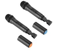 aqxreight Microphone Portable VHF avec Interférence de 100 M, Son Clair pour karaoké, Réunion d'affaires, Discours de Fête