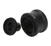 aqxreight Microscope T Mount Adapter pour E Mount Caméras 23.2mm | Adaptateur d\'objectif T2-E en alliage d\'aluminium, photographie par microscopie biologique, Compatible avec monture E