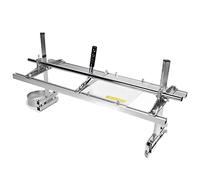 aqxreight Mill 36in Système de Rail Portable Fraisage de Planches Métalliques Scierie Belles Plaques Ra MillChainsaw BarSawmillRail Milling GuideChainsaw Mill Rail GuideChainsaw