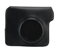 aqxreight Mini Camera Protective Bag PU Camera Cyle avec Bandoulière pour Large 300 Noir (Black)