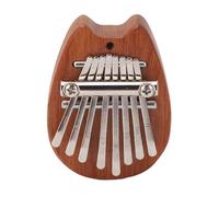 aqxreight Mini Kalimba 8 Touches, Conception Sonore Jouable, Piano à Pouce Portable pour Débutants, Idéal pour la Maison et les Voyages (Tête de chat XA67)