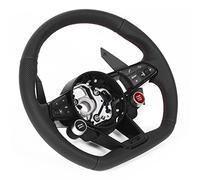 aqxreight Mises à Niveau vers Un Nouveau Style de Volant Entièrement Nappa perforé de Remplacement pour RS3 RS4 RS5 RS6 RS7 TT 2010-2021 8V pour 2013-Up avec TT MK2 4S TTRS pour Voiture de