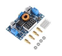 aqxreight Module DC DC 75 W Régulateur de Tension 5 A avec écran LCD Sortie 0 40 V, Commande par Bouton Tactile, Connexion Terminale, Surchauffe et Court-circuit pour Alimentation