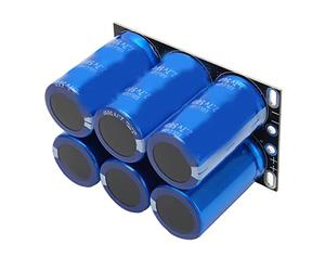 aqxreight Module de Condensateur Redresseur Automobile 16 V 83 F - DéCharge à Courant élevé 6 Pièces 2,7 V 500 F, Température Ultra Basse 20 °C à 70 °C, Cycles 500 K, Charge Rapide en 10 Secondes,