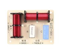 aqxreight Module de Diviseur de Fréquence de Basses et d'aigus, Croisement de Haut-Parleur à 2 Voies, 120W, pour Bricolage, Amélioration du Son HiFi, Carte PCB
