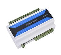 aqxreight Module de Relais Réseau à 8 Canaux Dispositif de Relais de Télécommande Ethernet à Sous électromagnétique Non Le Courant Alternatif Est connecté et la capacité de Courant élevé Sera