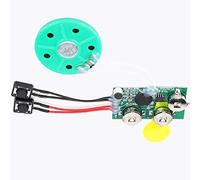 aqxreight Module d'enregistrement Vocal de Carte de Vœux DIY avec Lecture de 60 Secondes pour Cadeaux de Noël Personnalisés et Travaux Manuels Puce d'enregistrement Sonore à Lecture Unique