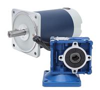 aqxreight Moteur à Engrenage à Vis sans Fin DC en Acier Inoxydable 90W 2100 R Min XD5D9024A121SRVRV30 Rapport de Réduction 15 DC12V Moteur à Rapport Stable, la Rencontre Est équipée pour à Engrenage