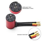 aqxreight Moteur sans Balais 4300KV Moteur étanche 3650 avec ESC sans Balais 60A Carte de Programmation de Dissipateur Thermique Servo Numérique de 25 Kg pour Voiture 1/8 1/10 RC Le Dissipateur