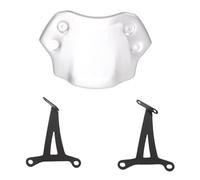 aqxreight Motorcycle Écran de Pare-Brise Déflecteur pour la Vitesse 400 2024 2025 Familing D'alliage en Aluminium Optimisé avec Une Conception Rationalisée Aérodynamique Améliorée (Silver)