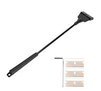 aqxreight Nettoyer en Verre d'aquarium avec Un Angle Droit et des Lames Remplaçables pour Le Retrait des Algues Faciles (Grattoir Standard)