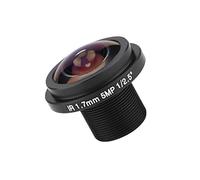 aqxreight Objectif de Caméra de sécurité Fisheye HD 5MP, Longueur 7mm, 185 °, Objectif CCTV pour Caméra de sécurité Fisheye, CCTV Haute Définition 5 Gi, de de, de Vidéosurveillance Complet