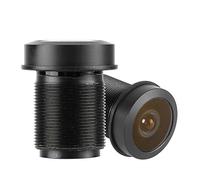 aqxreight Objectif Fisheye 44 Mm / 2 5 Grand Angle 5 MP HD 180 ° pour Caméra de Surveillance CCTV 2 180 ° a un Angle dans l'Objectif de Caméra de sécurité MP de Domestique Grand de sécurité