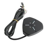 aqxreight Ordinateur de Bureau Interrupteur d'alimentation Fonctionnel Double Bouton Commutateur de Bureau pour Ordinateurs de avec 2 USB et Ports (2 USB)