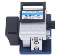 aqxreight Outil de Couperet de Fibre - Coupe-câble Optique de Haute Précision pour épissage à Chaud et à Froid FTTH - Fibre Optique en Acier Inoxydable avec Boîte de Rangement Kit de Couperet de