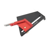 aqxreight Outil de Fabrication de Joints de Mesure de Sciage de Menuiserie Scriber/2 de Recherche de Centre de Travail du Bois, Position la Recherche de Centre de Travail du Bois Scriber1/2 Center