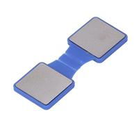 aqxreight Outil de Frain de Pointeur de la Lame de Glace Outil de Poignet de Diamant à Double Face Carrée en Céramique pour Une Affûtage Rapide Efficace avec Un Grain Fin Grossier