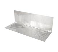 aqxreight Outil de Marquage d'arc à Angle Réglable, Traceur à Double Usage en Acier Inoxydable pour le Travail des Métaux, le Marquage des Coudes et des Tubes, Outil Essentiel de Dessin de Lignes (L)