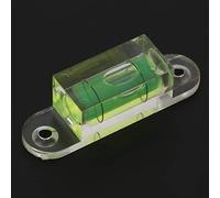 aqxreight Outil de Mesure à Bulle avec Trous de Montage pour Mesurer l'équilibre, aussi Clair que c'est un Niveau à Bulle Professionnel, Petite, Mini, spirituelle.