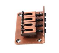 aqxreight Outil de Pont Fixe de Guitare Conçu pour une Utilisation Polyvalente et Durable pour ukulélé à 4 Cordes pour Mandolines et Plus Encore (GA909 Bronze)