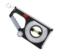 aqxreight Outil de Recherche d'angle Jauge de Pente avec Base Magnétique pour les Projets de Construction et de Bricolage Inclinomètre Précis pour les Tuyaux Muraux et les Travaux de Décoration