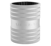 aqxreight Outil de Réhabilitation de Tuyau Intérieur et Extérieur pour Tubes en Acier Inoxydable - Construction en Alliage en Aluminium pour le Chanfreinage Précis et Déburlant (L)