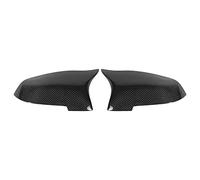 aqxreight Paire de Housses de Rétroviseur en Fibre de Carbone Sèche pour Réemballage Automobile pour Style M pour Série 5 F10 2011-2017 LHD Facile l'installation Est sans avec de Vrais Couvercles