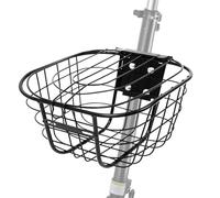 aqxreight Panier de Vélo électrique Support de Panier Avant de Scooter de Vélo en Acier Résistant à la Rouille Remplacement du Avant de Cycle pour Scooter Fil de Haute qualité Cellule Forgée de