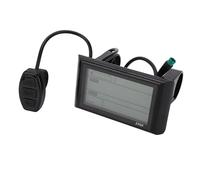 aqxreight Panneau d'affichage LCD S900 pour Vélo électrique, Ordinateur de Voyage 36V 48V avec Batterie de Contrôle Pas, Compteur de Vitesse, Compteur Kilométrique, Guidon Universel de 22,2 Mm