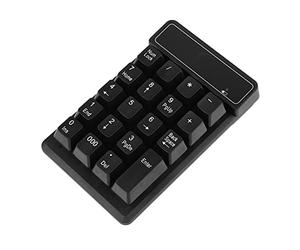 aqxreight Pavé Numérique à 19 Touches, pavé Numérique USB 2,4 GHz avec Touches de Suspension pour Une Saisie Confortable, des Milliers de et Un Design, Portable pour Ordinateur Portable, PC, Bureau,