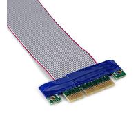 aqxreight PCI- Professional 1X à 16X avec Connecteur Mâle à Femelle VGA Carte Graphique Câble étendu Dispositif de à Airfl Câble Ruban Ruban Plat PCI- d'extension (-E 4X à 4X)