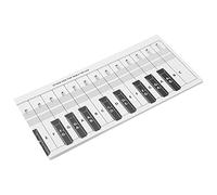 aqxreight Piano Clavier Note Graphique 88 Touches d'exercice Table de Comparaison PAPIER PORTABLE PATER
