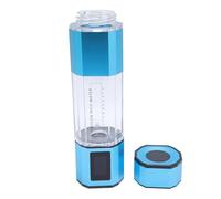 aqxreight Pichet d'eau à Hydrogène 250 Ml 5000 PPB 2 Modes Mode de Lavage Automatique Bouteille d'eau à Hydrogène 5 V pour le Contenu en Minutes Bleues de Voyage ou pour Permettre la Production