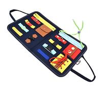 aqxreight Planche d'activité Légère pour Tout-Petits, Planche d'activités éducative pour bébé, Jouet de motricité Fine, à Robe Uniquement pour Habiller Votre Spécialement, C'est Apprendre à