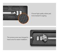 aqxreight Plaque à Dégagement Rapide avec Support à Vis 1/4 Pouce pour Appareil Photo Tête Sphérique Arca Benro ACRA Wimberley comme KangRinpoche Photo Actuelle Compatible avec Les Appareils de