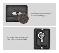 aqxreight Plaque à Dégagement Rapide avec Support à Vis 1/4 Pouce pour Appareil Photo Tête Sphérique Arca Benro ACRA Wimberley comme KangRinpoche Photo Actuelle Compatible avec Les Appareils de