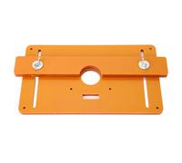 aqxreight Plaque de Table de Routeur Insert de Travail du Bois Outils de Fraisage de Coupe de Bois avec Accessoires TEXTURE Routeur Après Plaque de Table de RouteurPlaque d'insertion de de