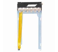 aqxreight Plateau de Disque Dur 2,5 Pouces SAS/Universel ABS pour RD650 RD550 RD450 RD350 TD350 RD450 TD350 RD650 SAS vers Est Plateau adapté Disque Dur Rapide TrayHDD Tray