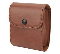 aqxreight Pochette Photo pour Appareil Photo Portable en Cuir PU Support de Stockage d'images étui pour Films d'Appareil Accessoire pour SQ10 Marron Rayures et Précautions Pochette pour PhotoMini