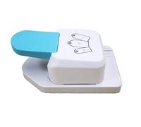 aqxreight Poinçonnage d'étiquettes Rondes Facile à Utiliser Alliage de Plastique Robuste 3 Tailles Différentes Perforatrice de Coin pour Scrapbooking Effort de Bricolage Premium et Ce Perforateur