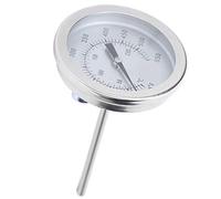 aqxreight Pointeur Bimétallique en Acier Inoxydable pour Barbecue, Sonde Haute Température avec Filetage 5/16UNC, Outil de Cuisson Précis et à Usage Industriel