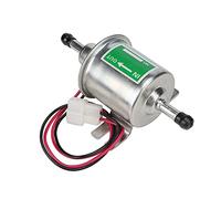aqxreight Pompe à Carburant électrique, Pompe à Carburant électrique Universelle 24 V pour Bateau de Voiture, Filtre en Ligne, Remplacement de L'essence et du (Argent)