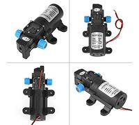 aqxreight Pompe à Membrane 12 V - Pompe à Membrane Auto-amorçante avec Débit de 4 L/min, Conception Faible Bruit pour le Refroidissement, le Perçage, la Pulvérisation et le Nettoyage