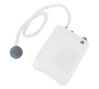 aqxreight Pompe à Oxygène Portable DC 125 pour Aquarium de Poissons, Alimentée par Batterie, Barboteur Ultra Silencieux pour Appât de Pêche, Refroidisseur de Seau, Bien Vivre