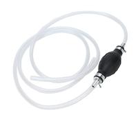 aqxreight Pompe à Siphon Manuelle Portable, Kit d'outils de Transfert de Liquide Manuel pour Mazout, Eau, Gaz, Tuyaux de Fuite Souples en PVC de 9 Mm, Peut Fonctionner avec une Pompe de Transfert